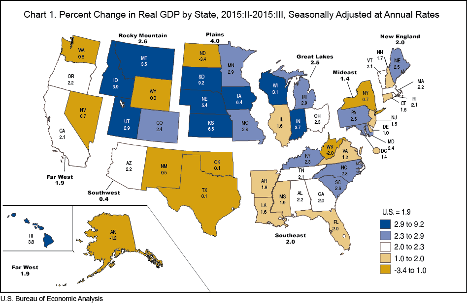 Map of US