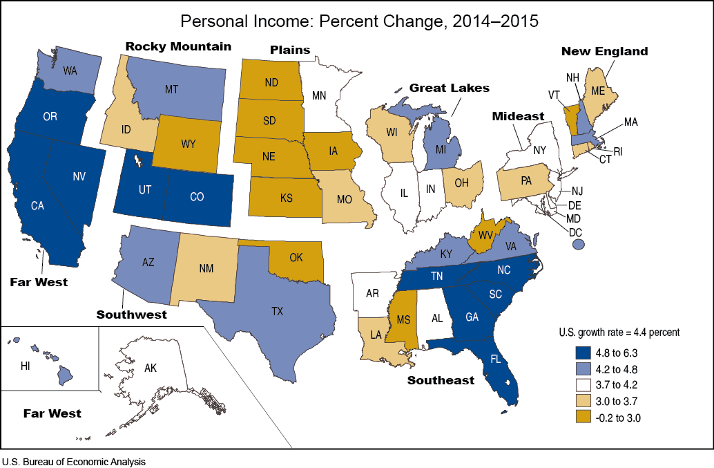 Map of US